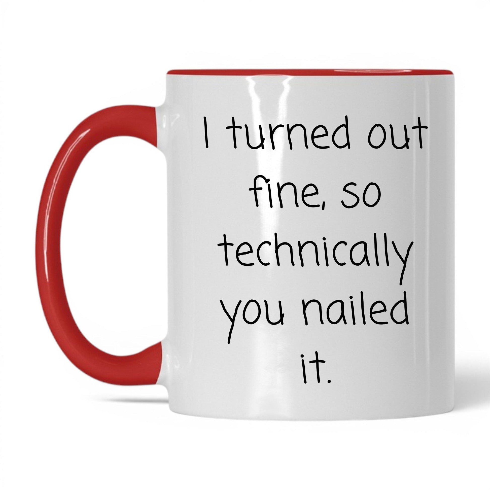 You Nailed It Mug – 11oz White/Red Mug
