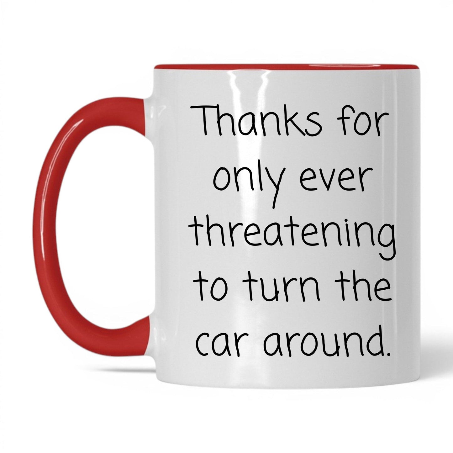 Turn This Car Around Mug – 11oz White/Red Mug