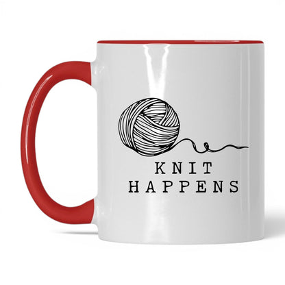Knit Happens Coffee Mug