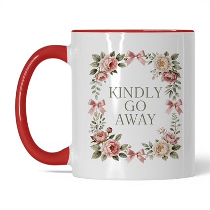 Kindly Go Away Coffee Mug