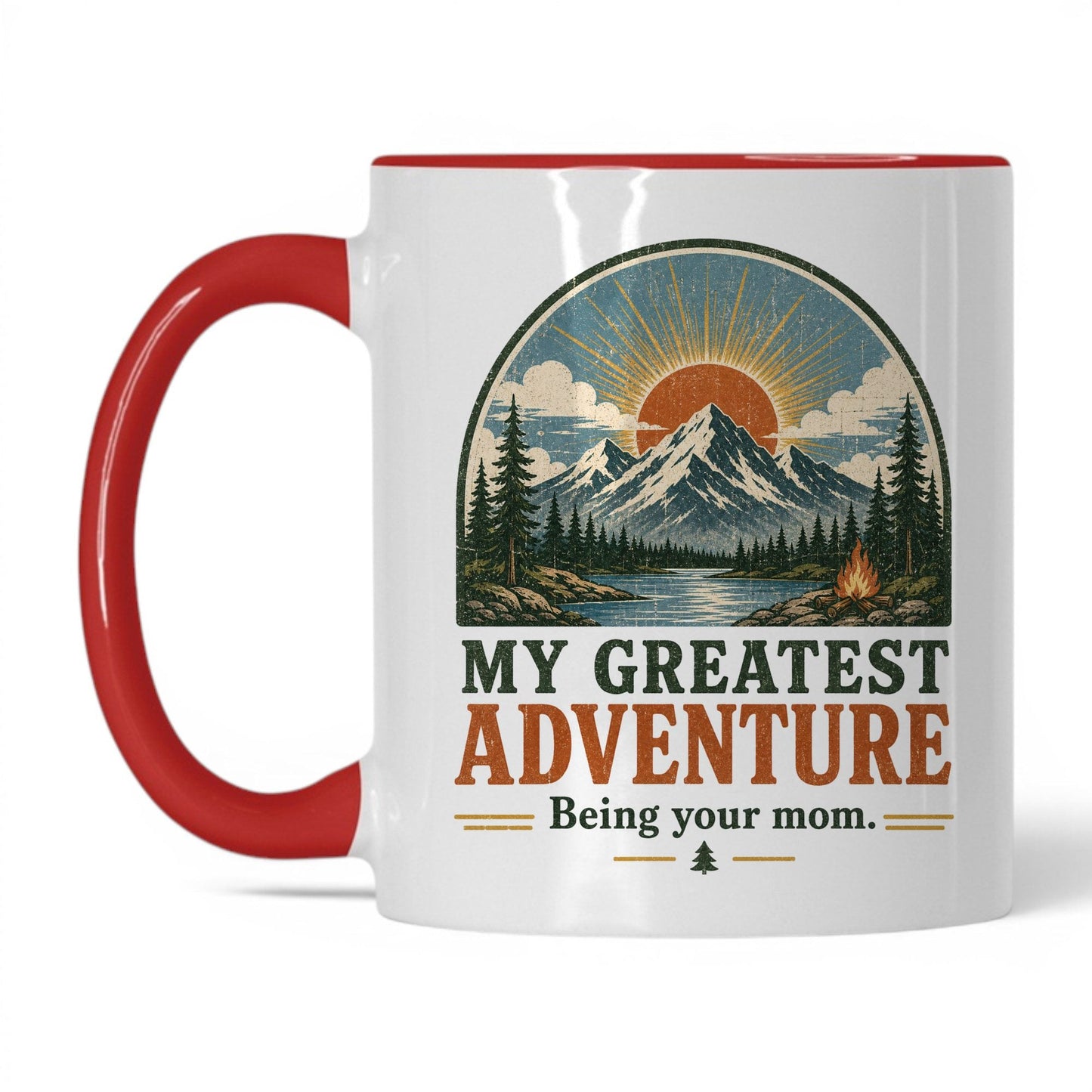 My Greatest Adventure Mug – 11oz White/Red Mug