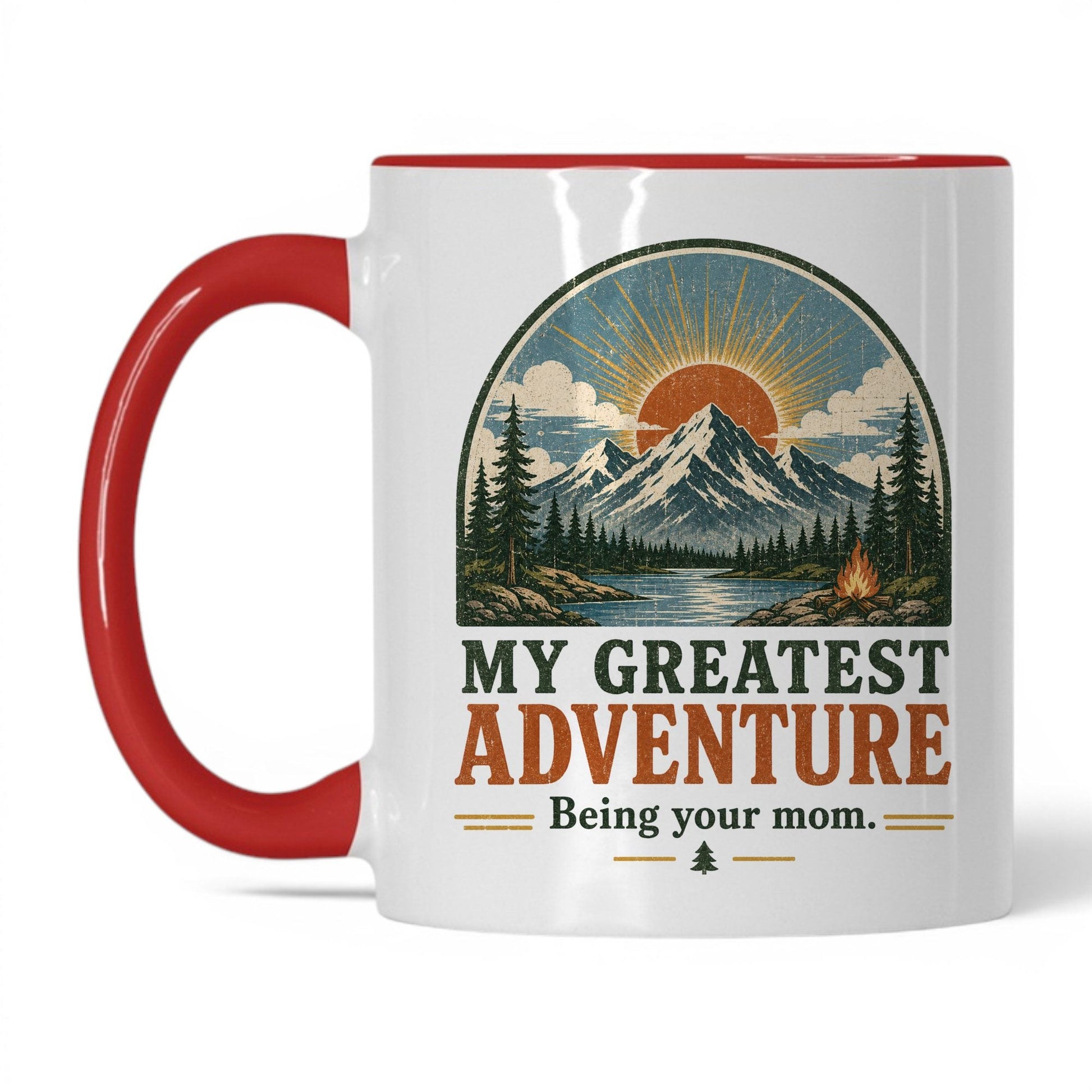 My Greatest Adventure Mug – 11oz White/Red Mug