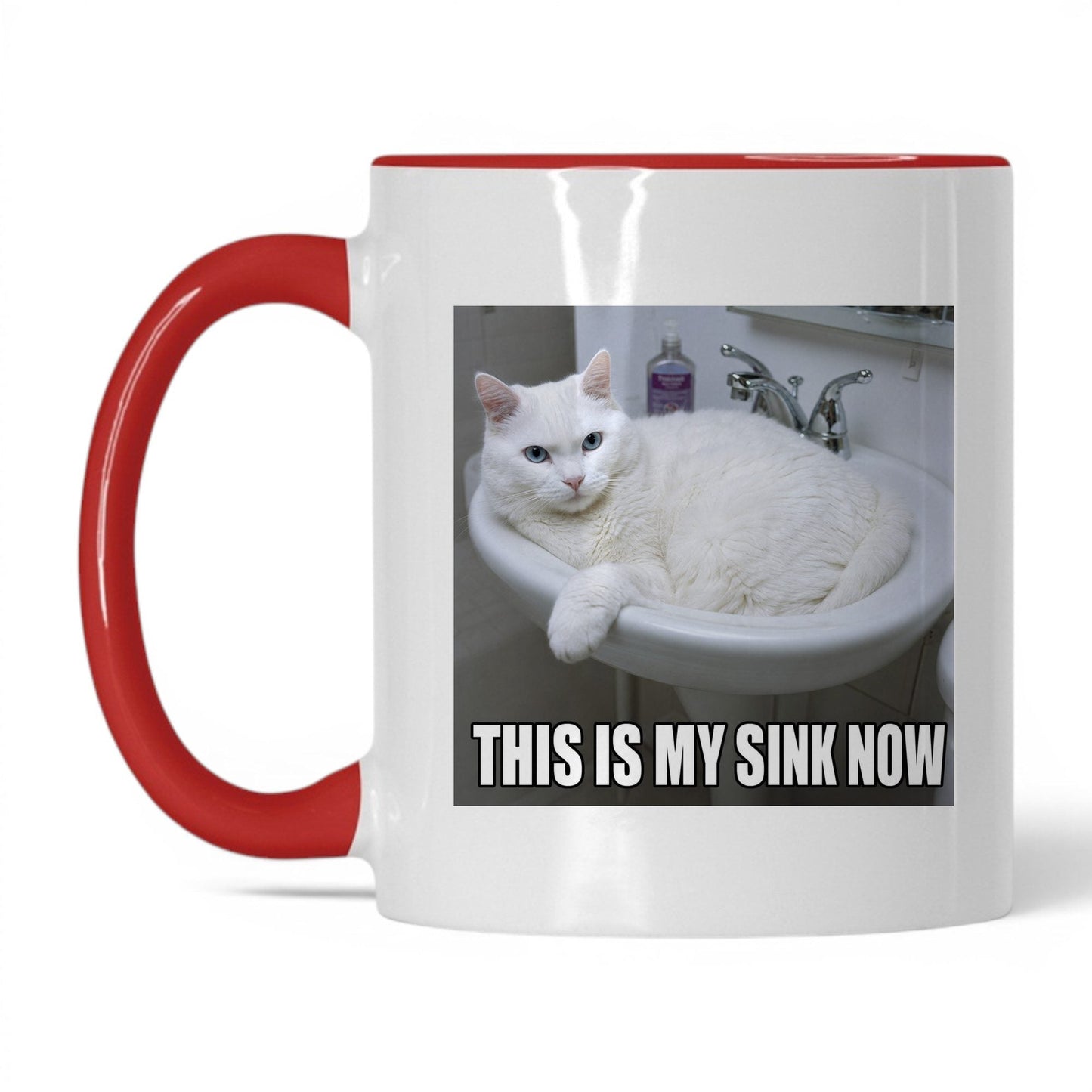 This Is My Sink Now Cat Coffee Mug