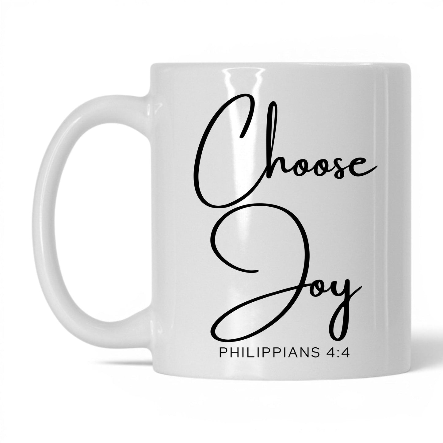 Choose Joy Mug – 15oz White/Midnight Blue Mug