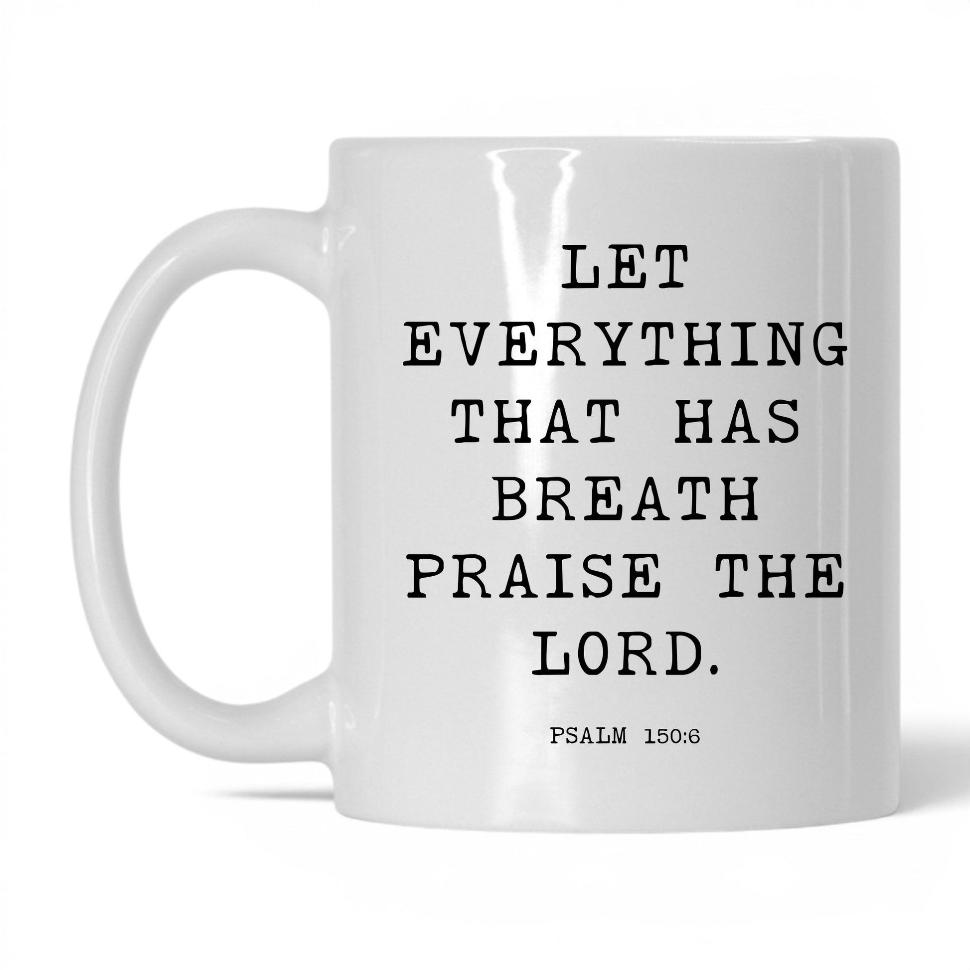 Praise the Lord Mug – 15oz White/Midnight Blue Mug