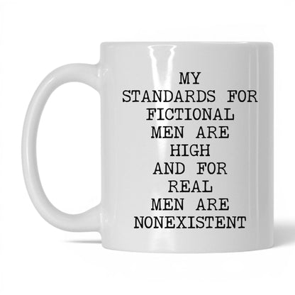 Standards for Fictional Men Coffee Mug