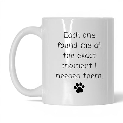 Found at the Exact Moment Mug – 11oz White Mug