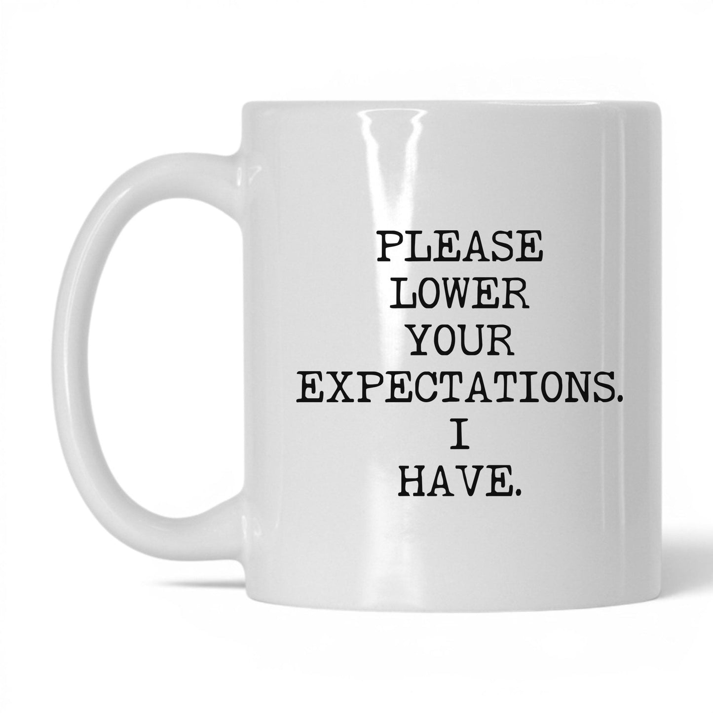 Please Lower Your Expectations Mug