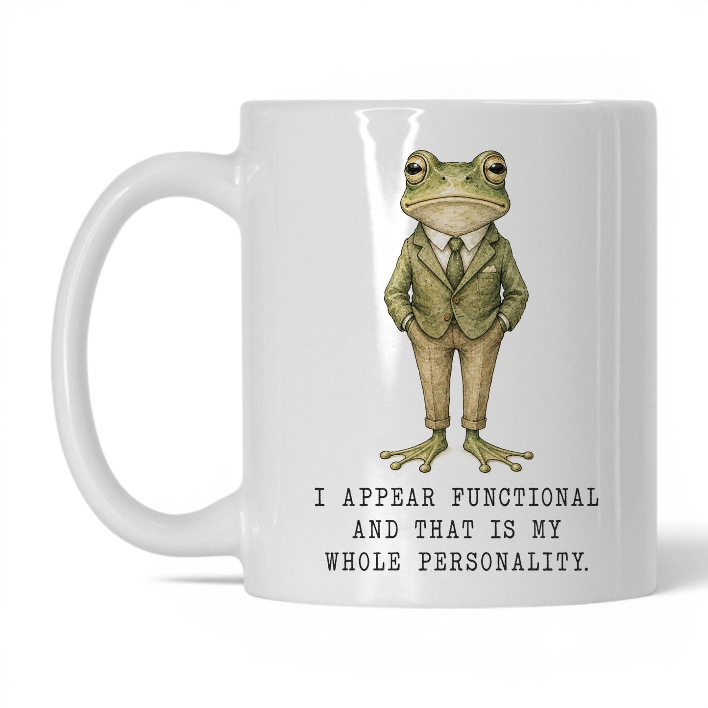 Appear Functional Frog Mug – 11oz White Mug