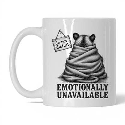 Emotionally Unavailable Opossum Mug