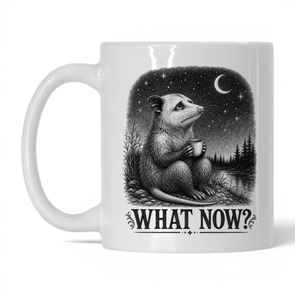 What Now Opossum Coffee Mug