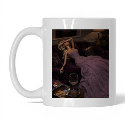 Resting Doll Face Coffee Mug