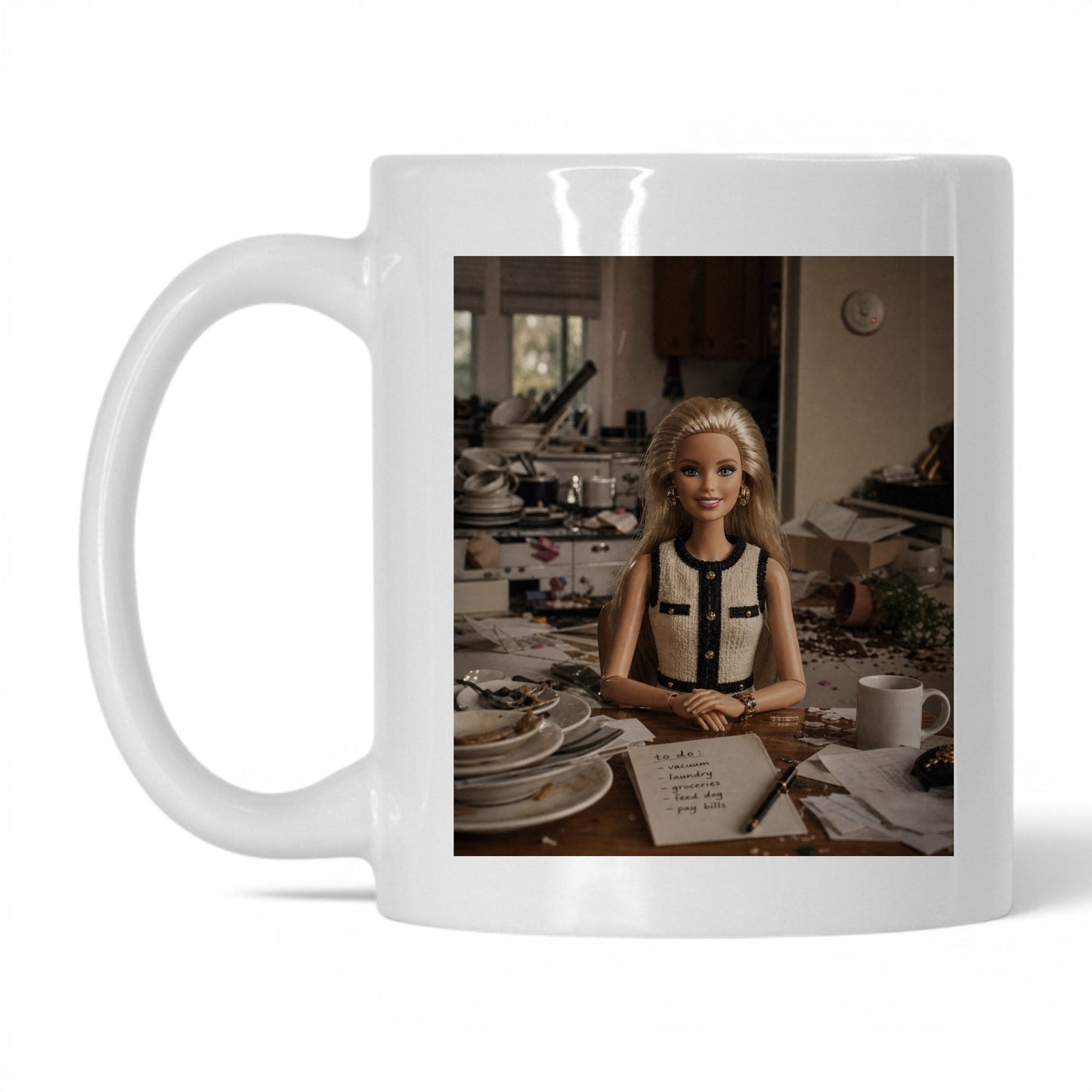 I Have It All Together Doll Face Mug
