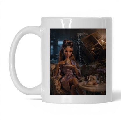 Unbothered Doll Face Coffee Mug