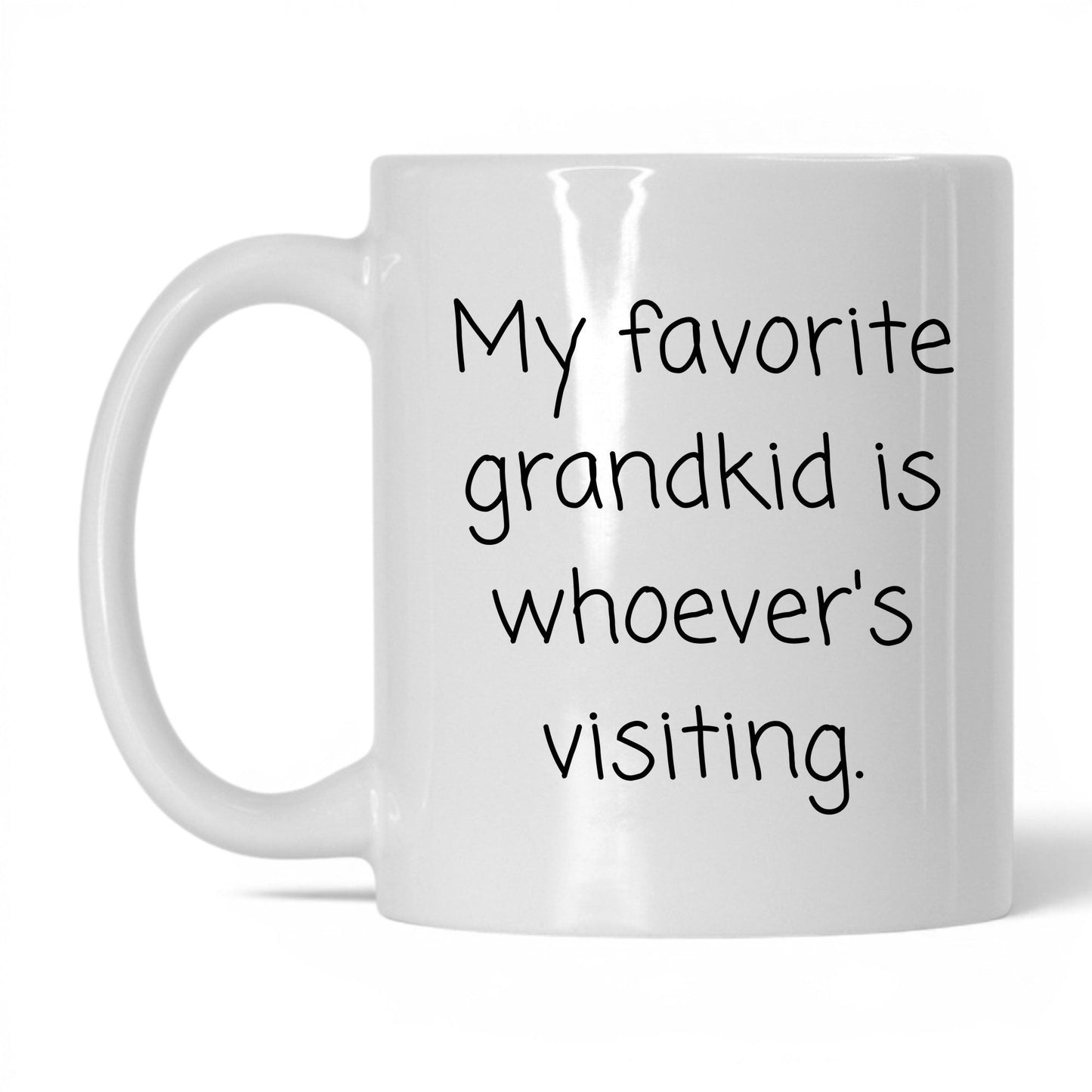 Favorite Grandkid Visiting Mug – 11oz White Mug