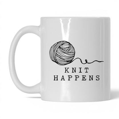 Knit Happens Coffee Mug
