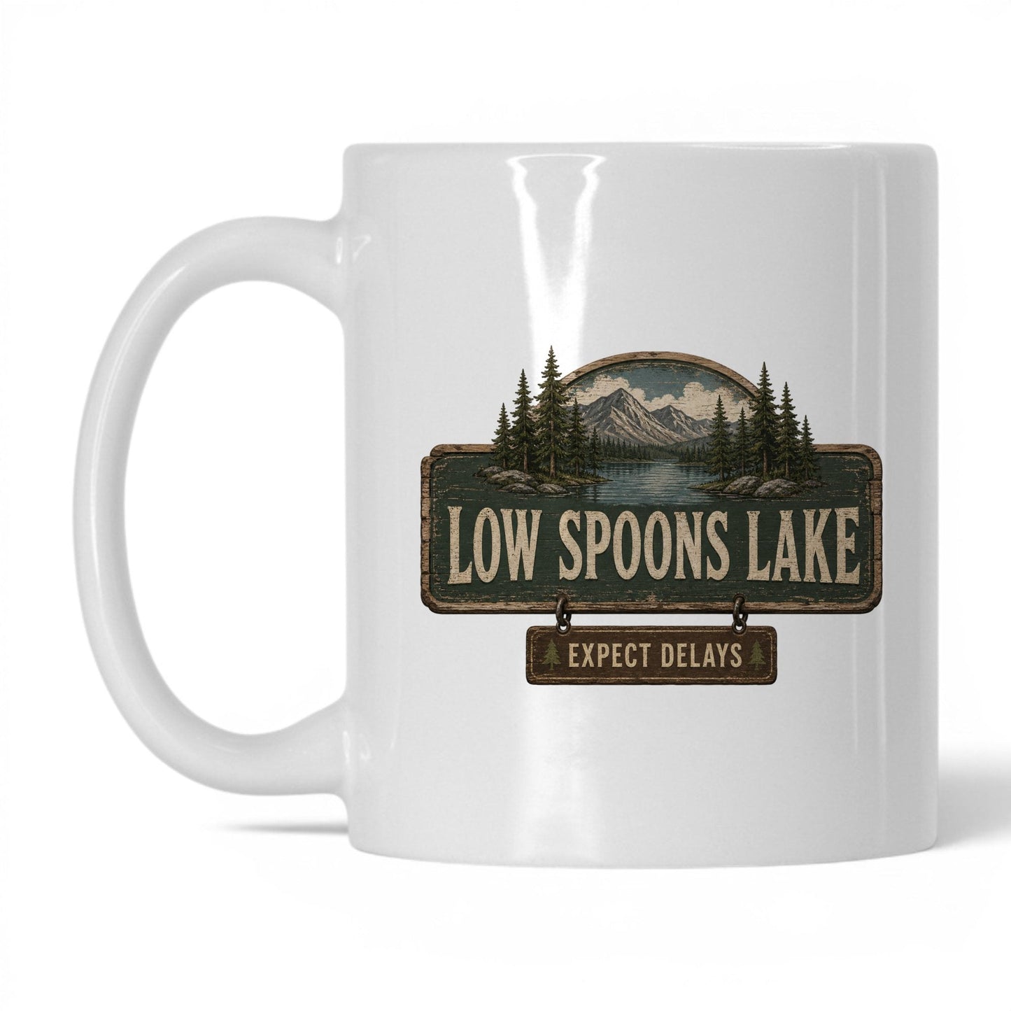Low Spoons Lake Coffee Mug