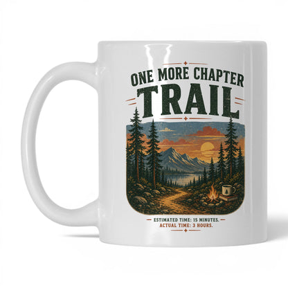 One More Chapter Trail Mug – 11oz White Mug