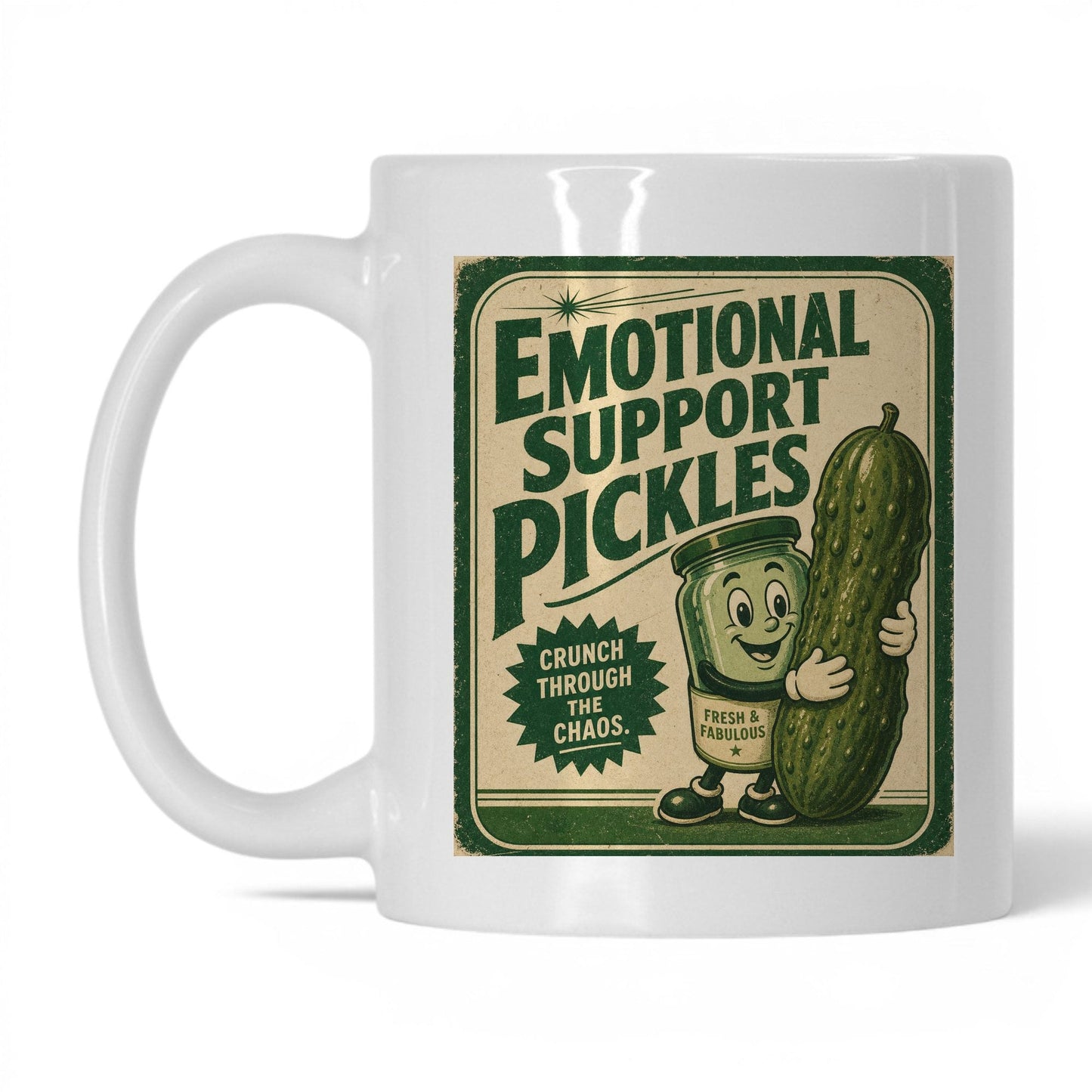 Fresh and Fabulous Pickles Coffee Mug