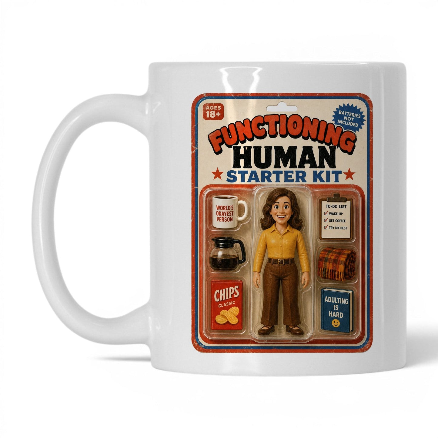 Functioning Human Kit for Her Coffee Mug