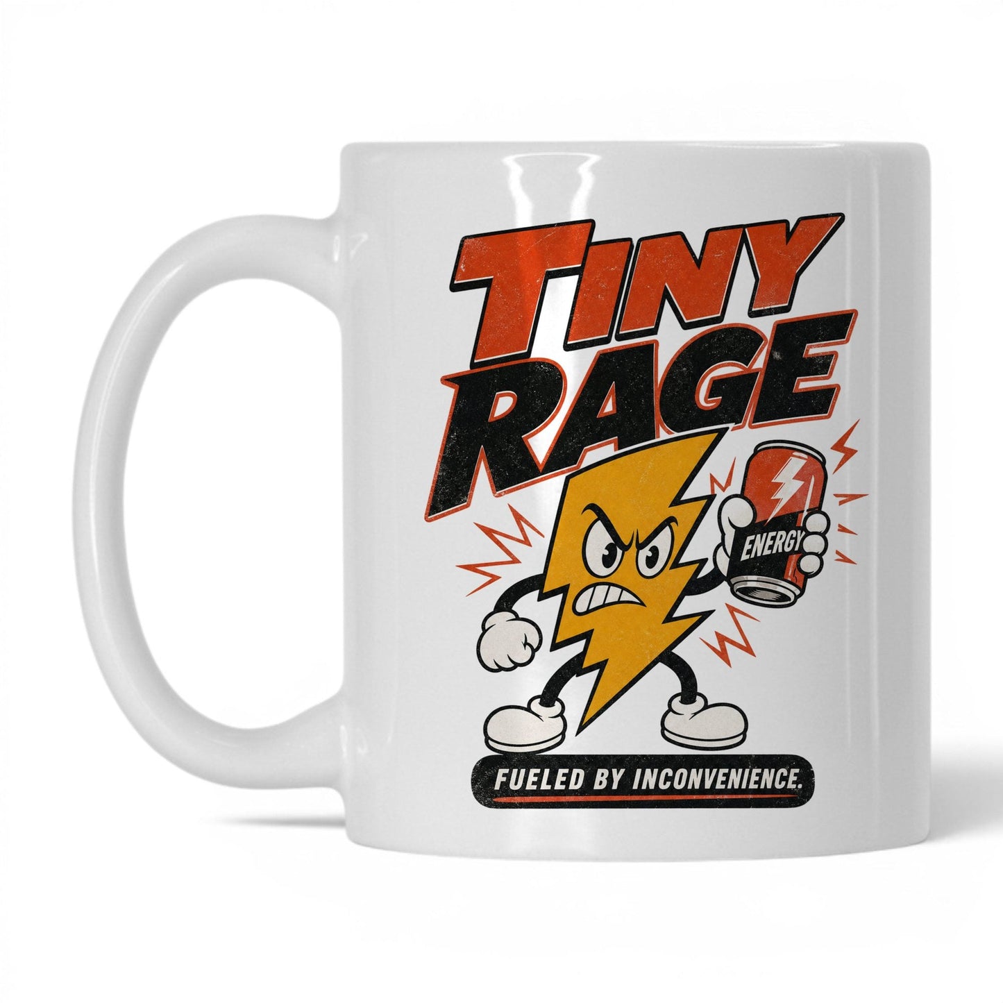 Tiny Rage Energy Drink Coffee Mug