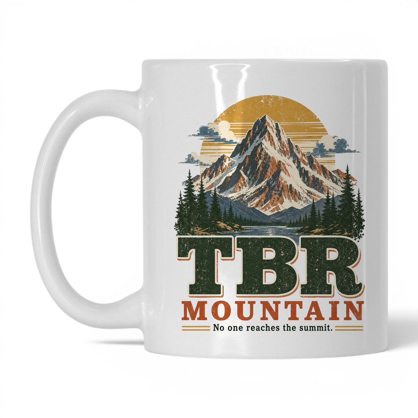 TBR Mountain Mug – 11oz White Mug