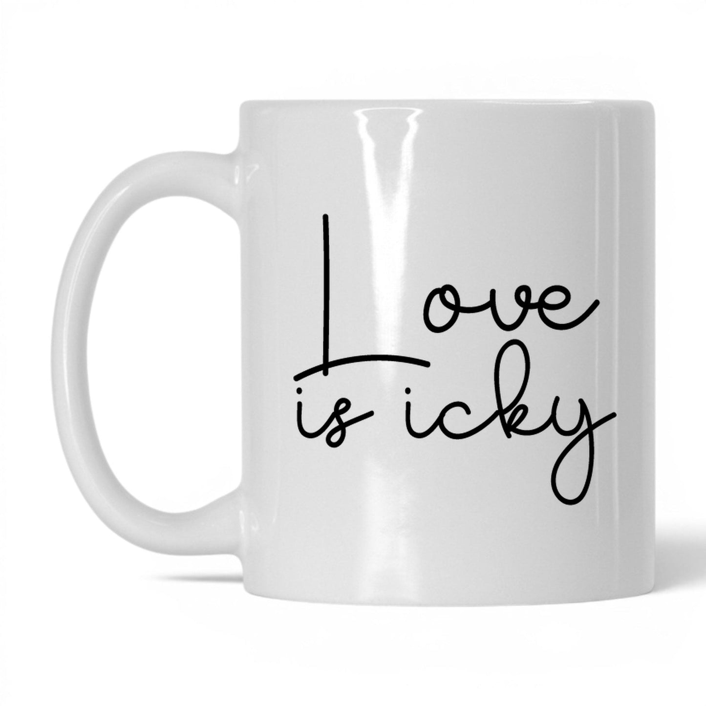 Love Is Icky Mug – 11oz White Mug
