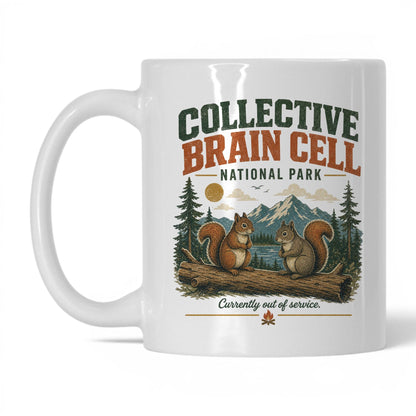 Collective Brain Cell National Park Mug – 11oz White Mug