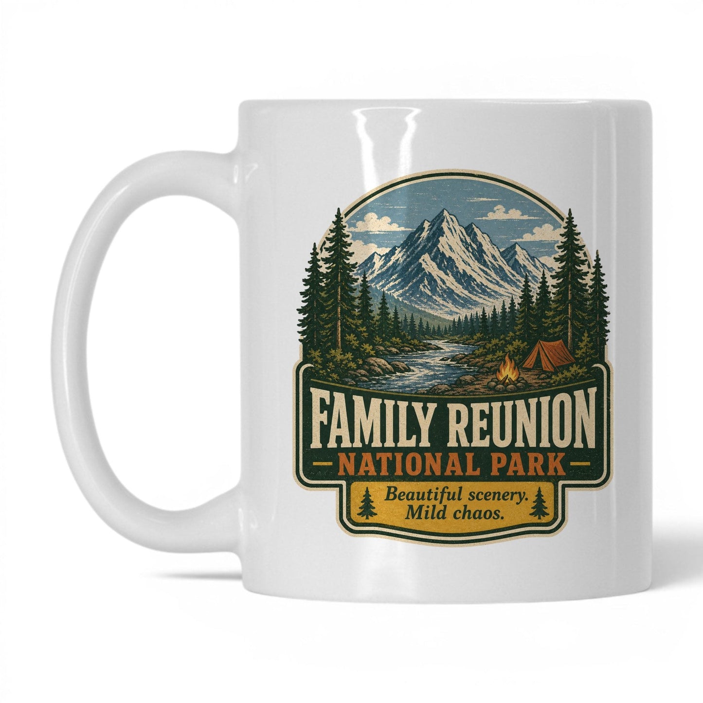 Family Reunion National Park Mug – 11oz White Mug