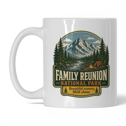 Family Reunion National Park Mug – 11oz White Mug