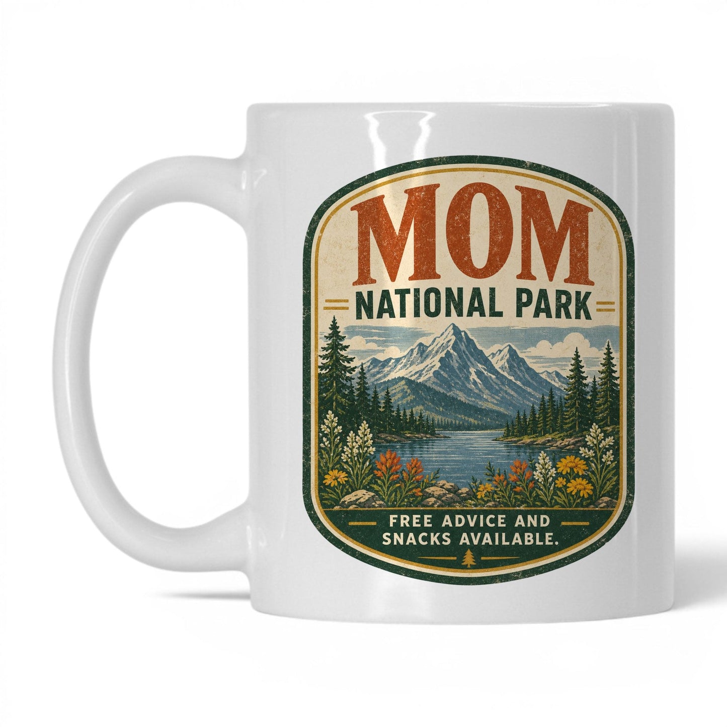 Mom National Park Mug – 11oz White Mug