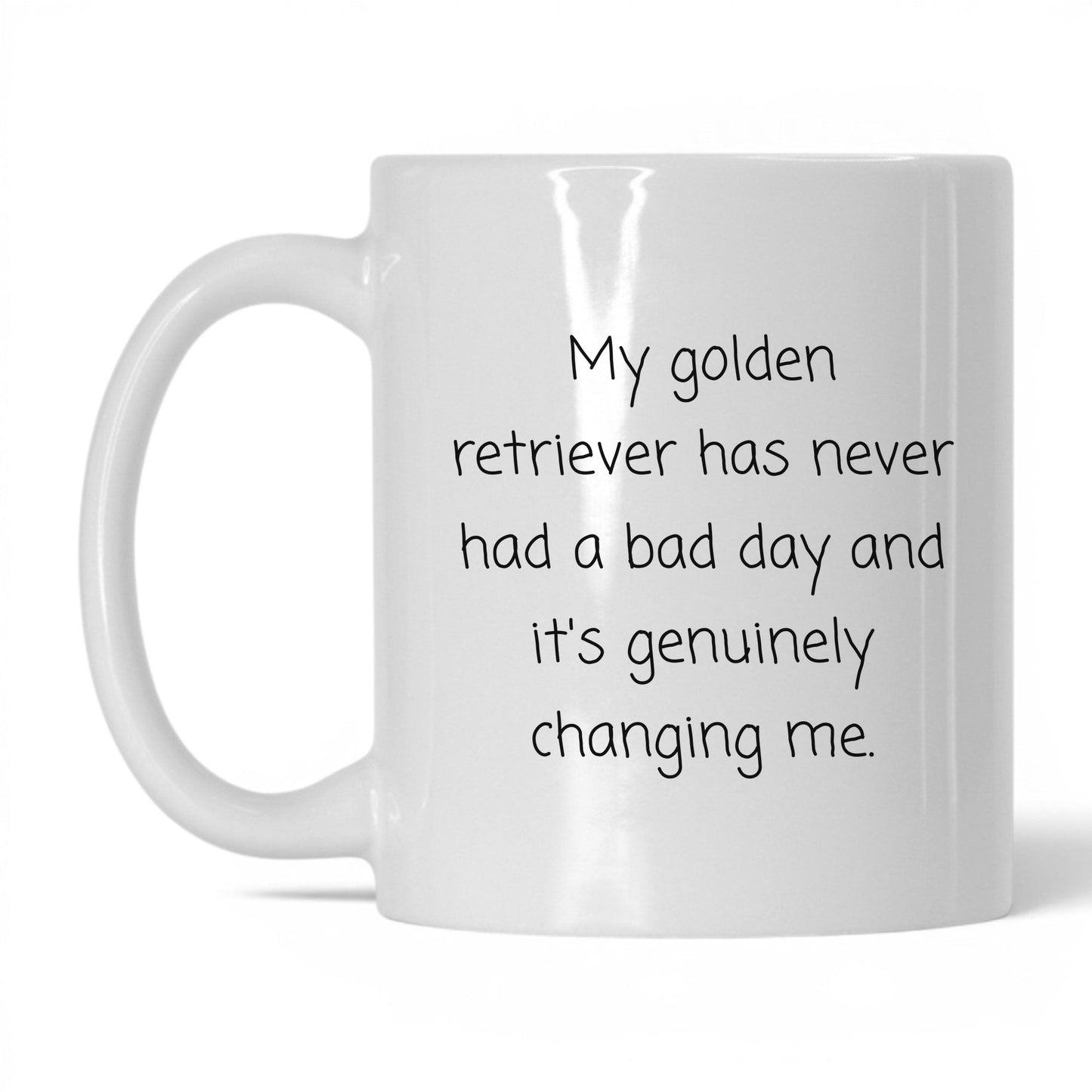 Golden Retriever Mug – 11oz White Mug
