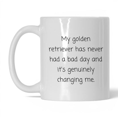 Golden Retriever Mug – 11oz White Mug