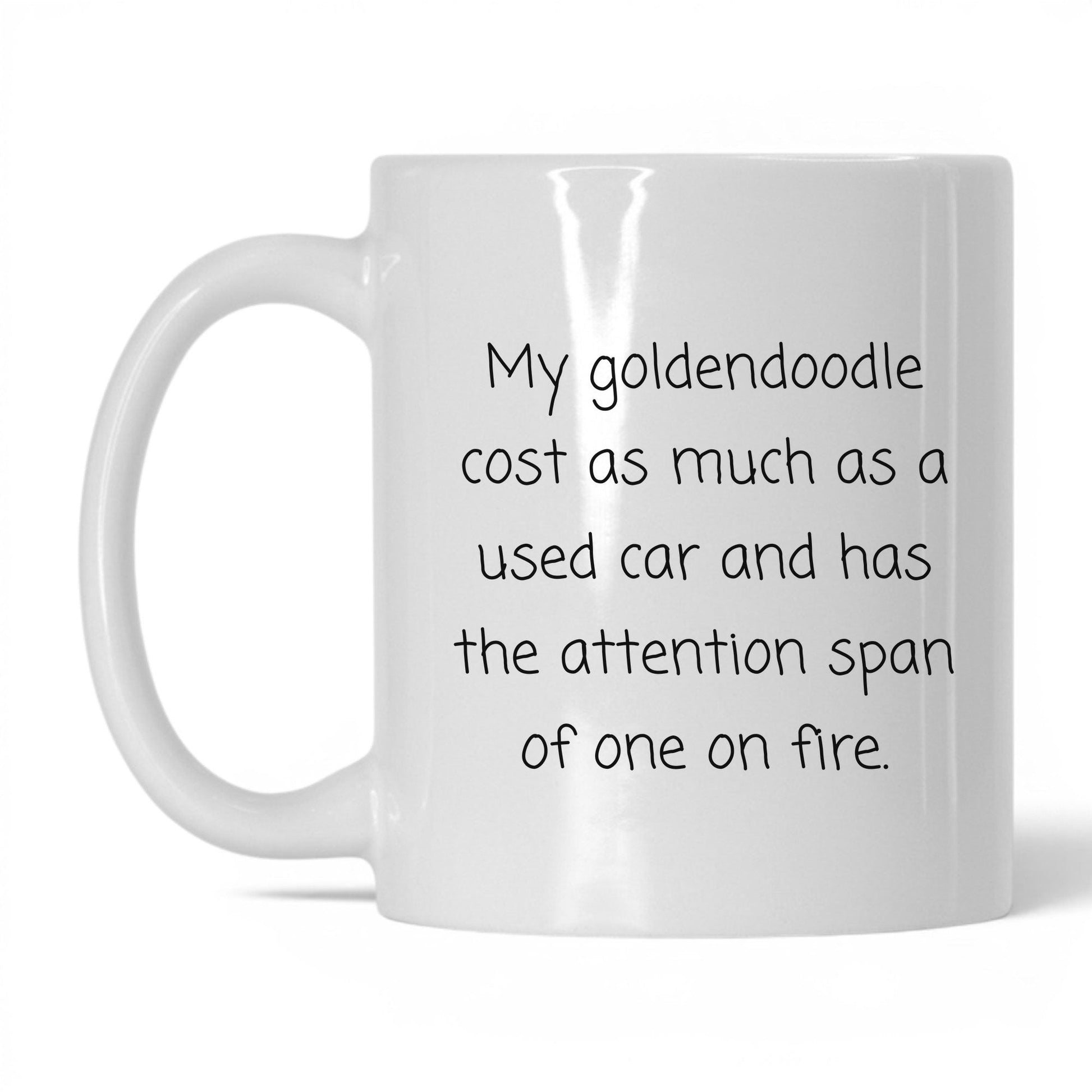 Goldendoodle Dog Mom Mug – 11oz White Mug