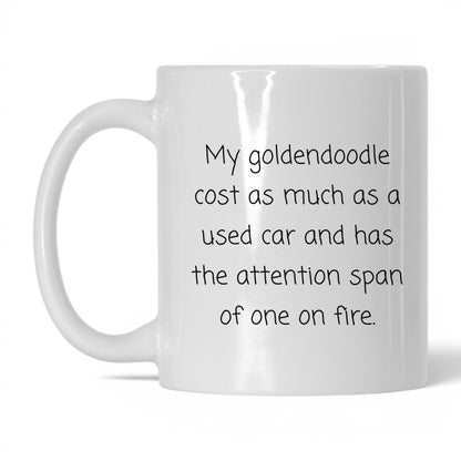 Goldendoodle Dog Mom Mug – 11oz White Mug