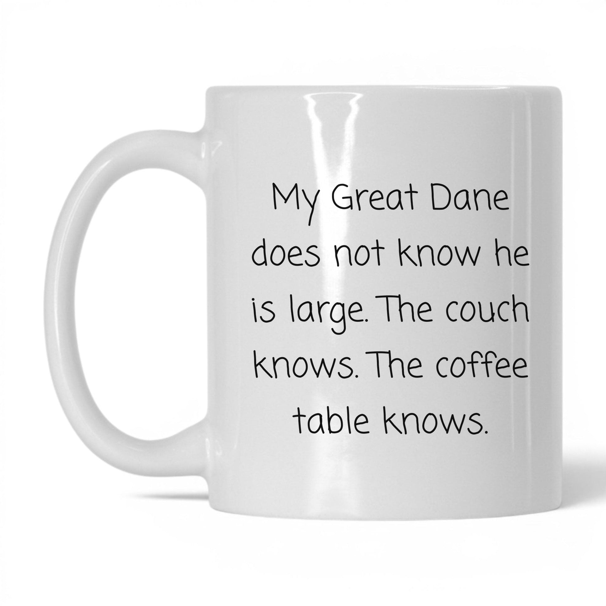 Great Dane Dog Mom Mug – 11oz White Mug