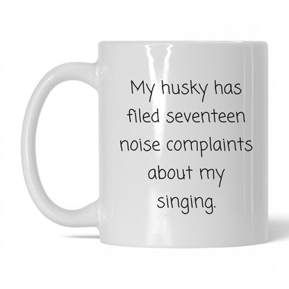 Husky Dog Mom Mug – 11oz White Mug