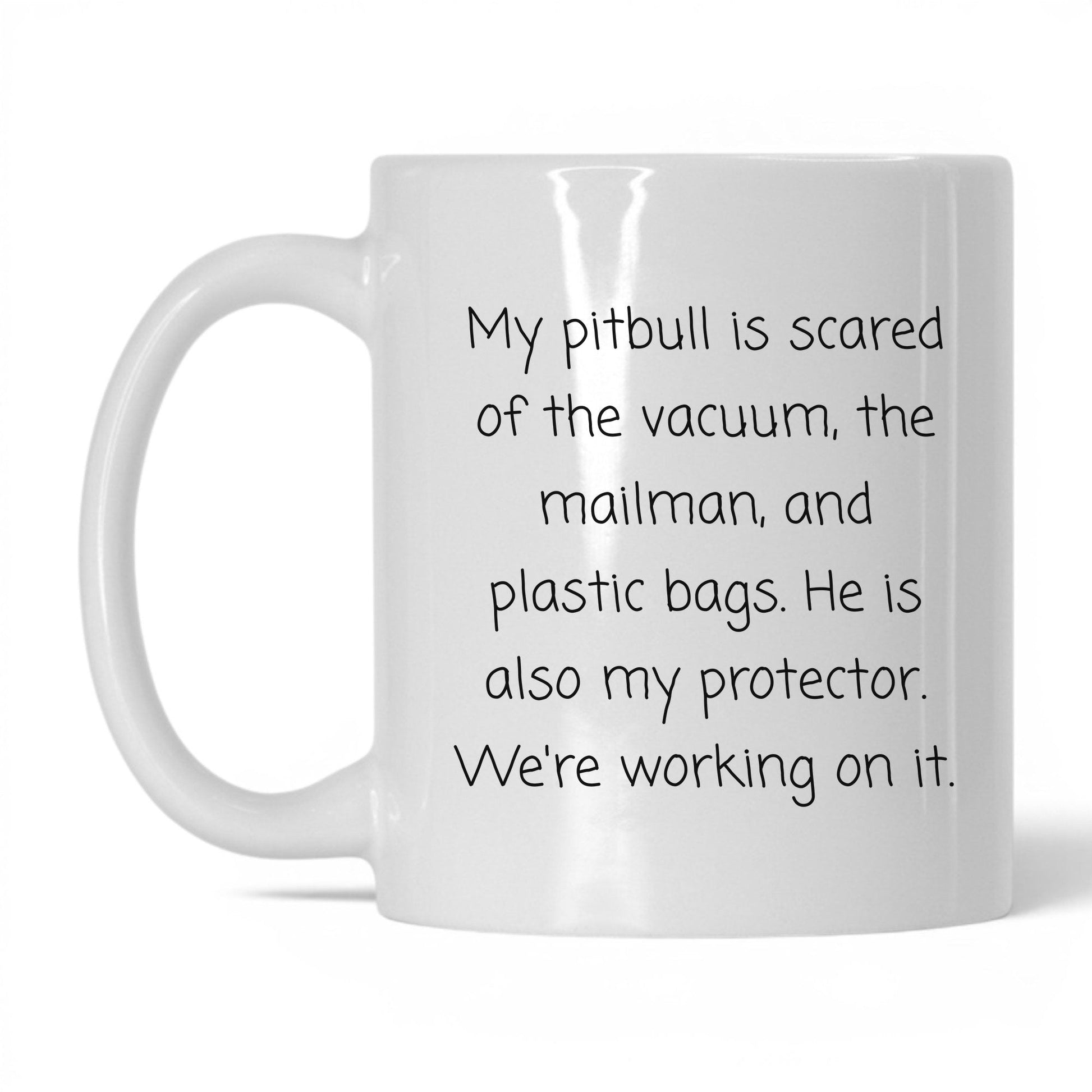 Pitbull Dog Lover Mug – 11oz White Mug