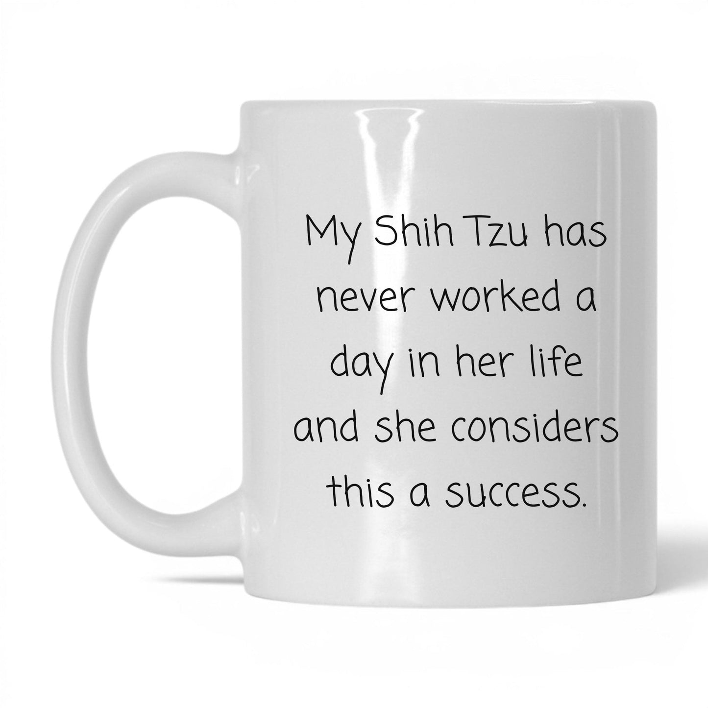 Shih Tzu Dog Mom Mug – 11oz White Mug