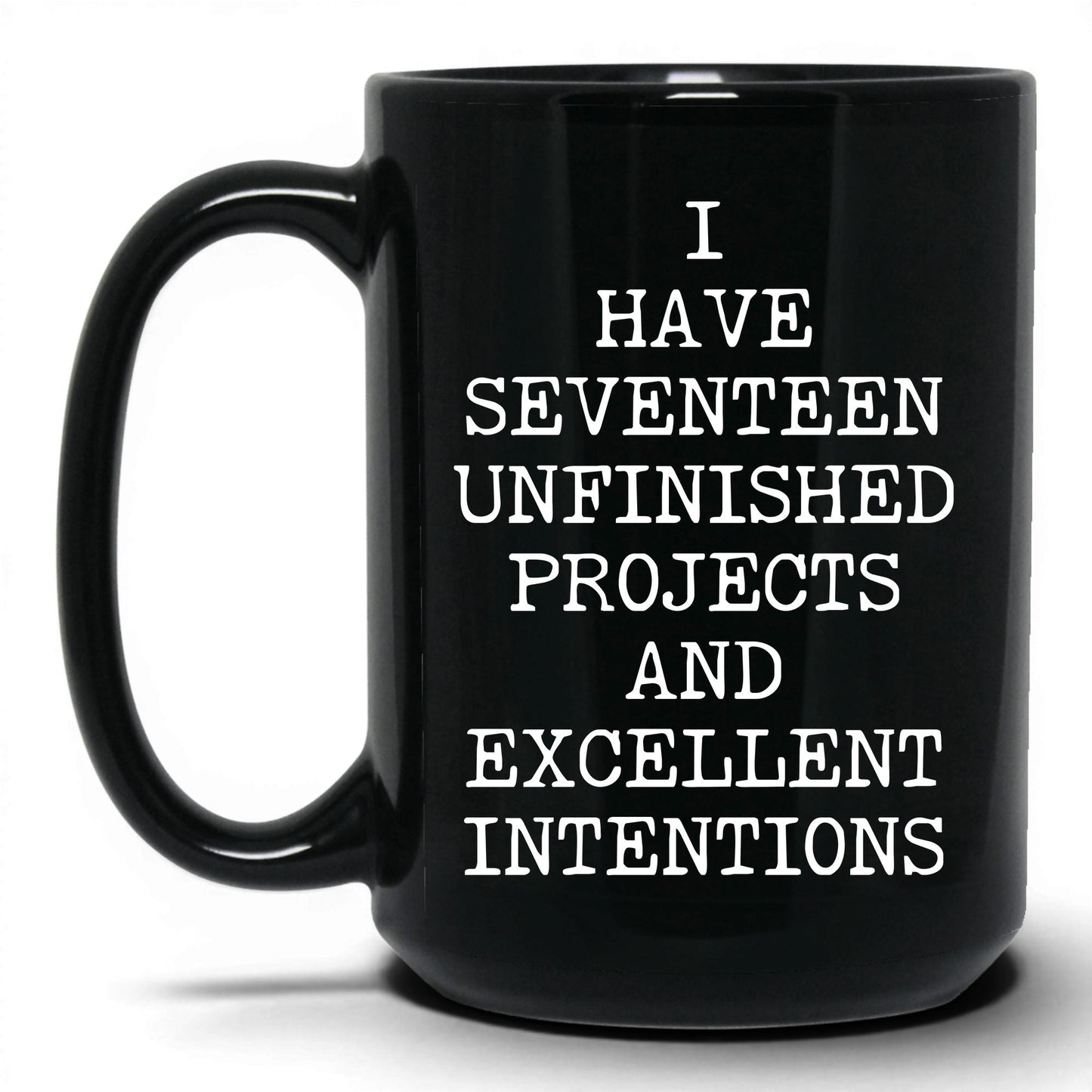 Seventeen Unfinished Projects Coffee Mug