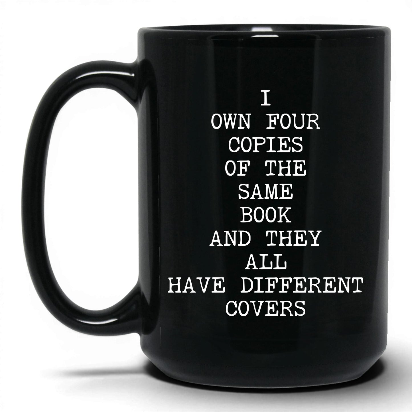 Four Copies Different Covers Coffee Mug