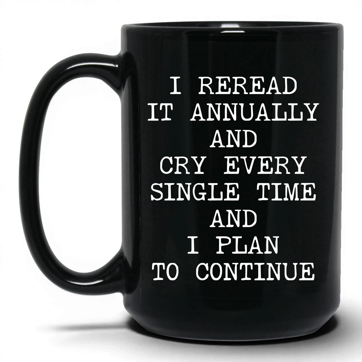 Reread It Annually Coffee Mug