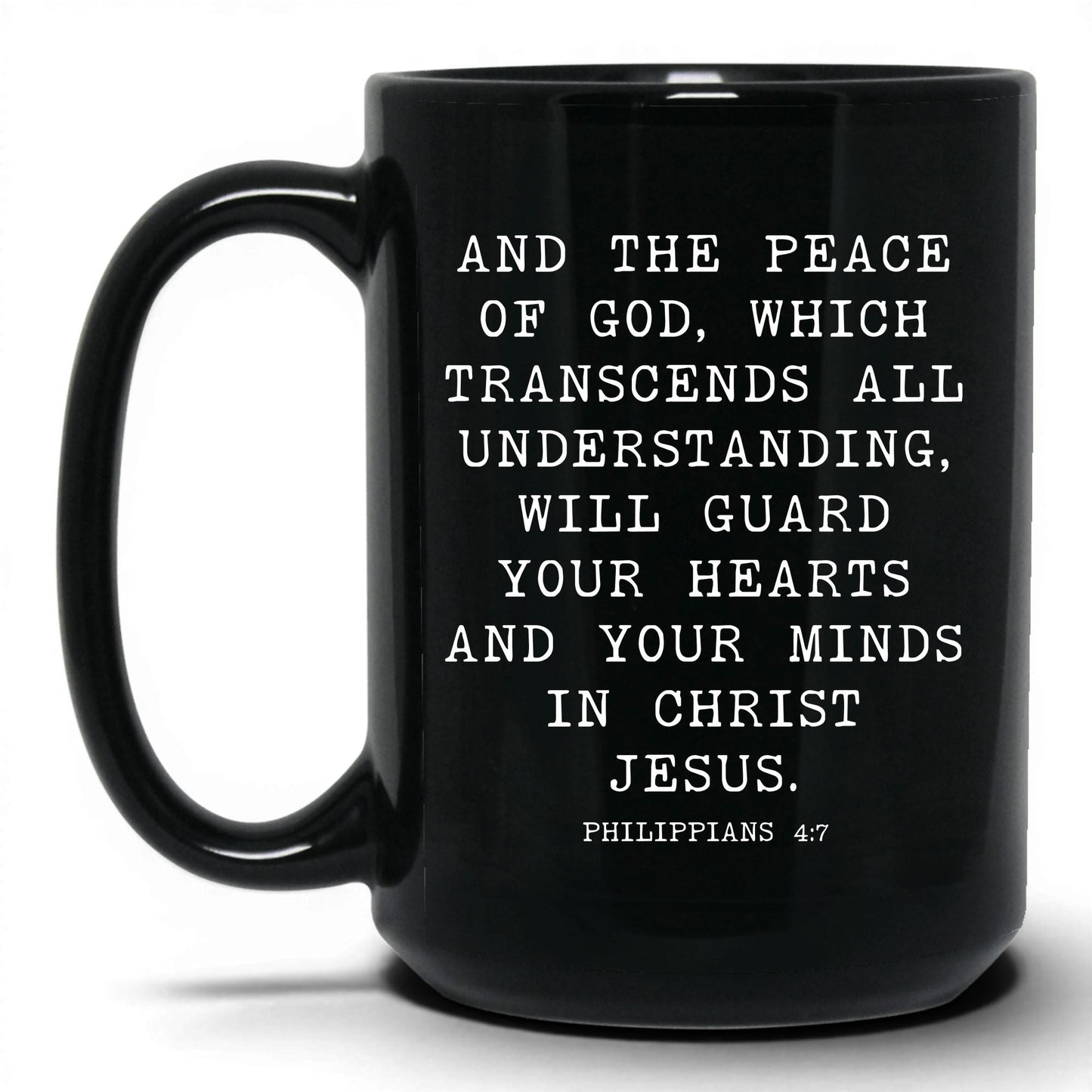 Peace of God Mug – 11oz Black Mug