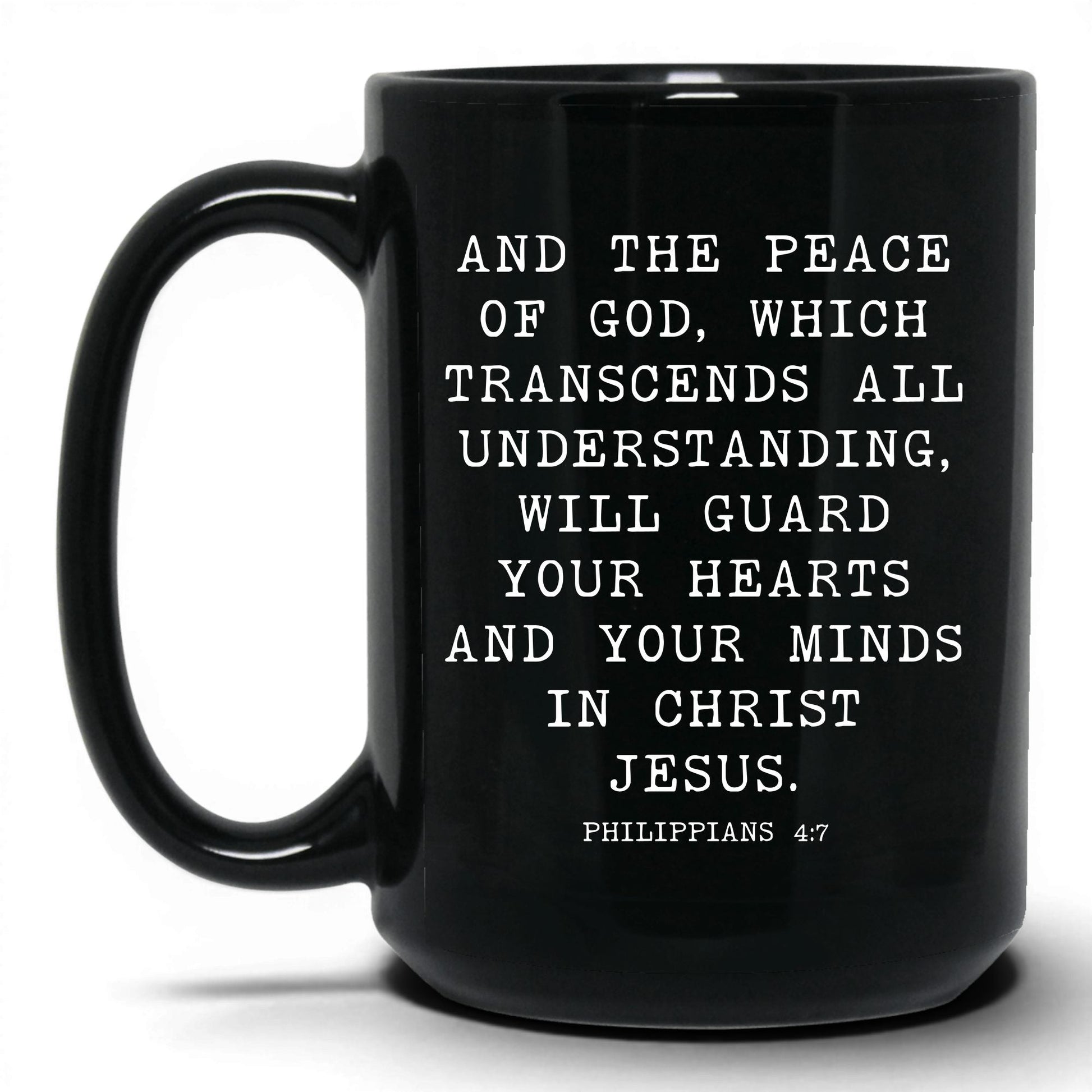 Peace of God Mug – 11oz Black Mug
