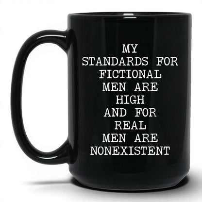 Standards for Fictional Men Coffee Mug