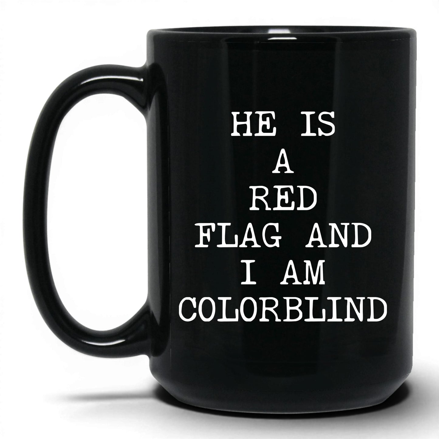 Red Flag and Colorblind Coffee Mug
