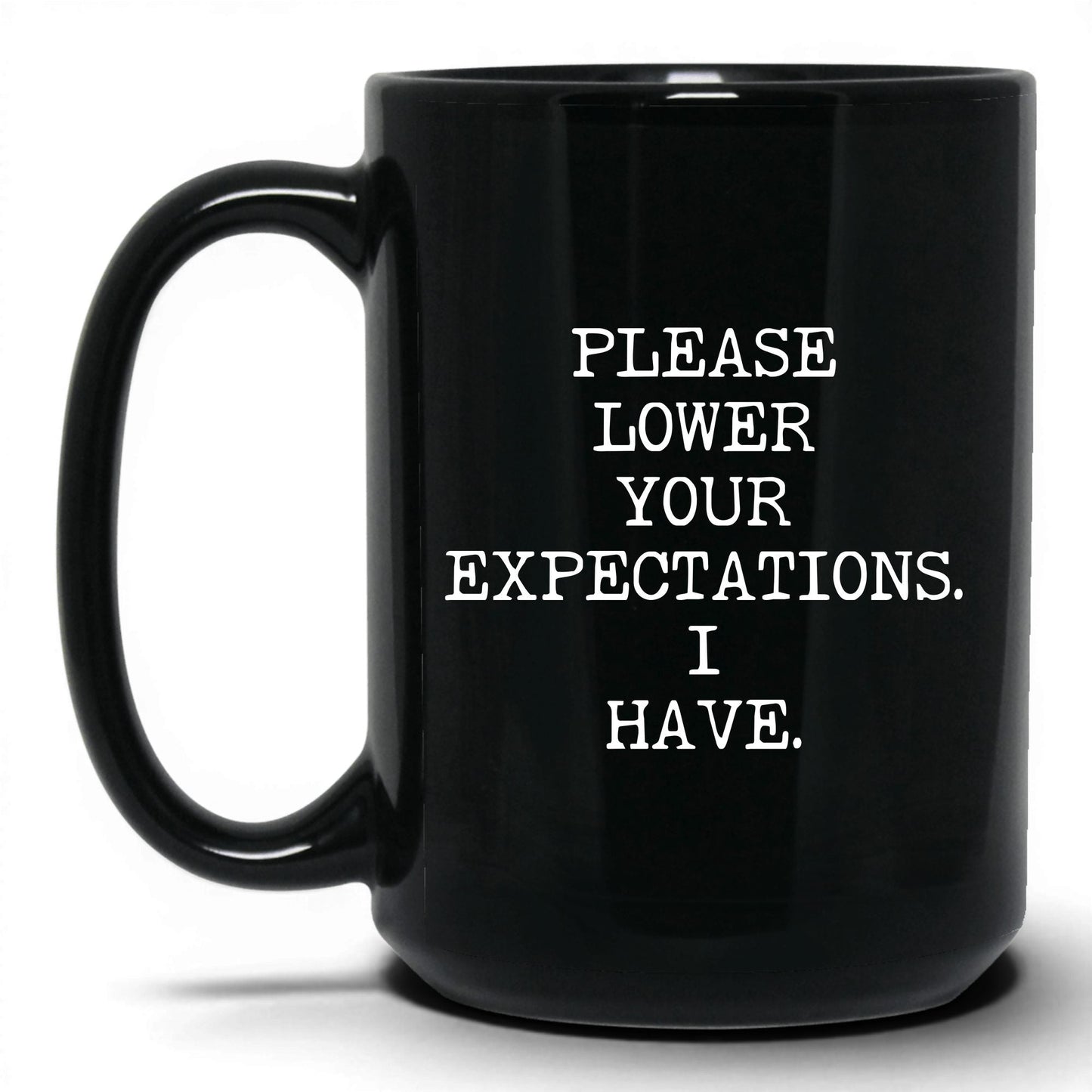 Please Lower Your Expectations Mug