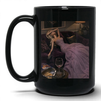 Resting Doll Face Coffee Mug