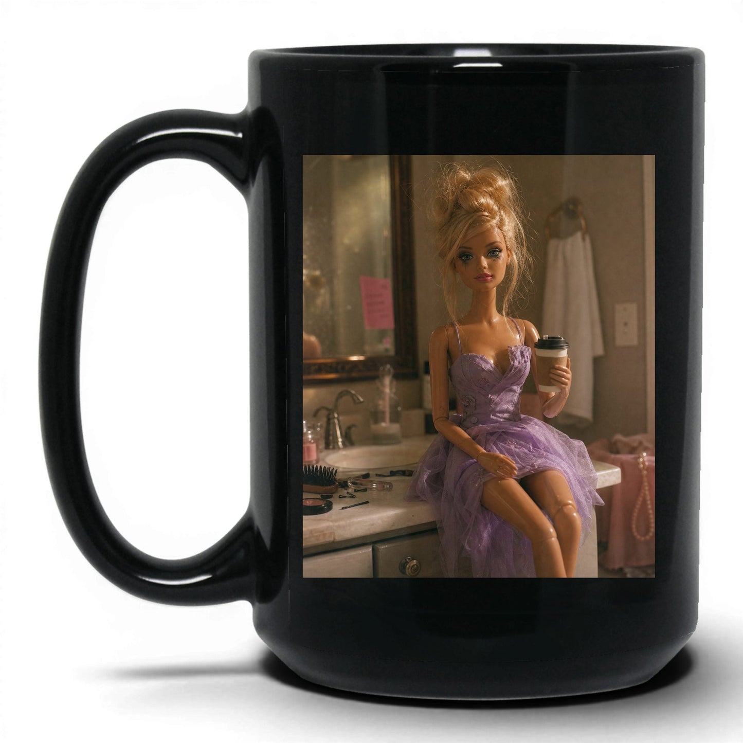 Still Standing Doll Face Coffee Mug
