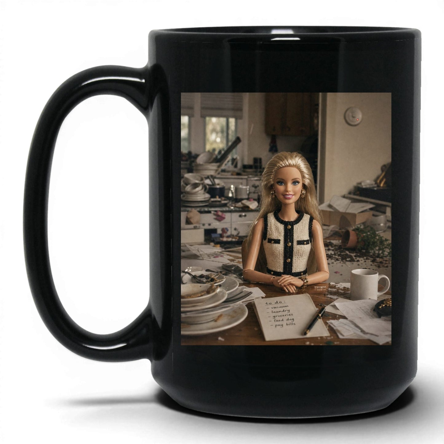 I Have It All Together Doll Face Mug